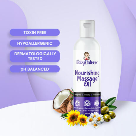 Babynaturo Nourishing Massage Oil